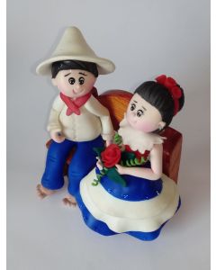 Campesinos en Porcelana Fría - Hecho Por Mujeres Costa Rica