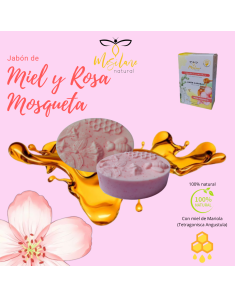 Jabón de Miel y Rosa Mosqueta