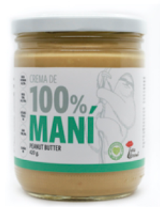 Mantequilla 100% Puro Maní 420g