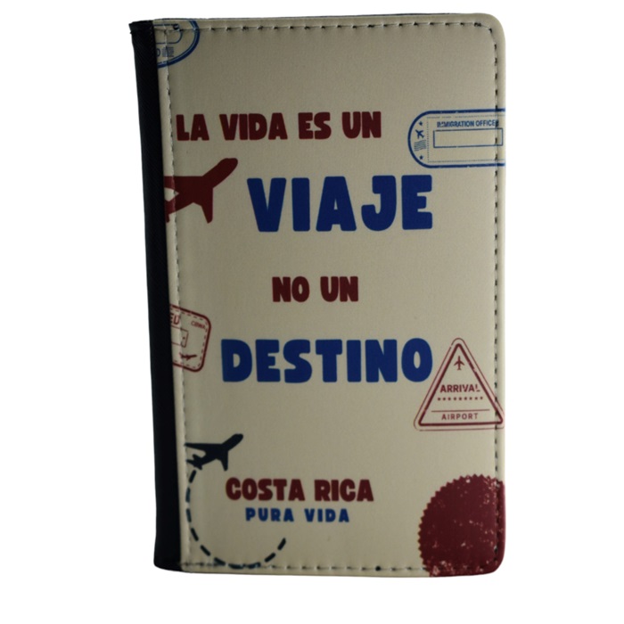 Porta Pasaporte Diseño 1